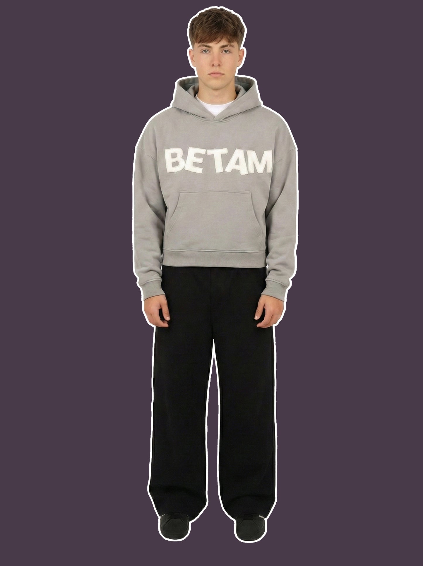 SUDADERA GRIS CASTILLO